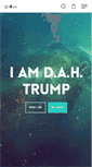 Mobile Screenshot of dahtrump.com